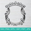 Picture Frame SVG - Decorative Border Ornament SVG - Vector Frame - CoolSvg