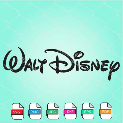 Walt Disney Script Logo - Walt Disney Logo SVG - mysvg