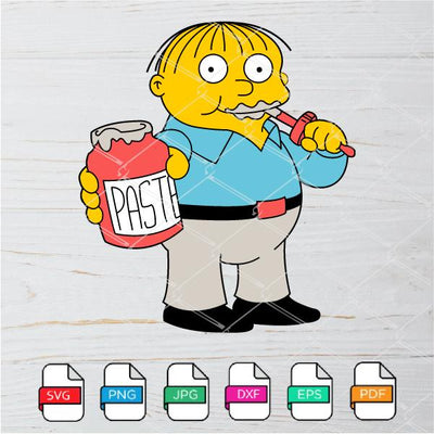 Ralph Wiggum SVG -The Simpsons SVG- Simpsons SVG - mysvg