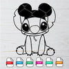 Stitch With Mickey Ears SVG - Stitch SVG  -Disney SVG - mysvg