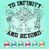 To Infinity And Beyond SVG  - Toy Story Friends SVG - mysvg