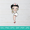 Betty Boop Nurse  SVG - Betty Boop SVG - Nurse SVG - CoolSvg