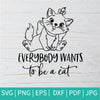 Aristocats Everybody Wants To Be a Cat SVG - Aristocats Marie SVG - mysvg
