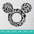 Mickey Mouse Split SVG | Mickey Split PNG | Mickey SVG