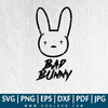 Bad Bunny Logo SVG - Bad Bunny Clipart - CoolSvg