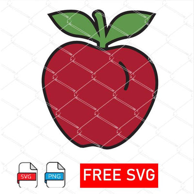 Apple SVG Free For Cricut And Silhouette - mysvg