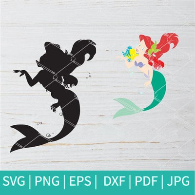 Little Mermaid SVG - Princess Ariel Clipart - mysvg