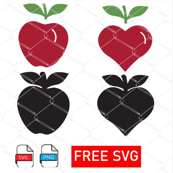 Apple SVG Free For Cricut And Silhouette - mysvg