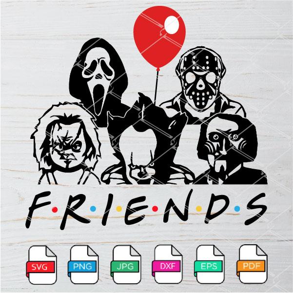 Horror Friends | Scary Friends SVG