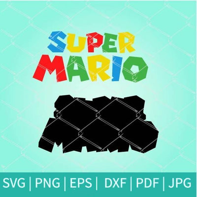 Super Mario SVG - Super Mario Clipart - mysvg
