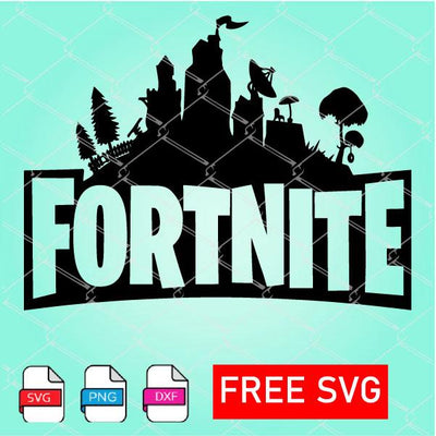 Fortnite SVG Free For Cricut And Silhouette - mysvg