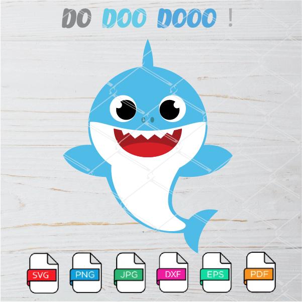 Baby Shark SVG - Baby Shark doo doo doo SVG - Baby Shark PNG