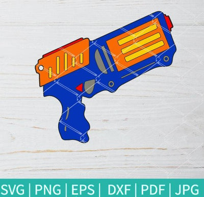 Nerf SVG Bundle - Nerf Gun SVG - Nerf Bullet SVG - Nerf Target SVG - mysvg