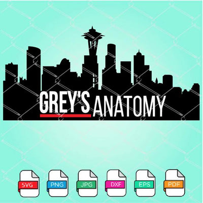 Grey's Anatomy SVG - Greys anatomy SVG - mysvg