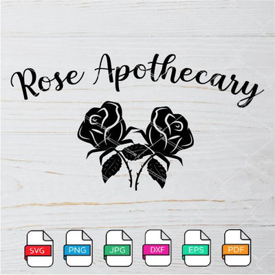 Rose Apothecary SVG - mysvg