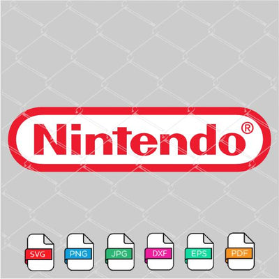 Nintendo logo SVG - Nintendo Svg Instant Download - mysvg