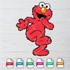 Sesame Street Funny Elmo Head SVG - Elmo Laughing Face SVG - Sesame Street Elmo SVG - mysvg
