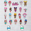 20 LOL Surprise Dolls Clipart PNG Bundles - LOL Doll Vector - mysvg