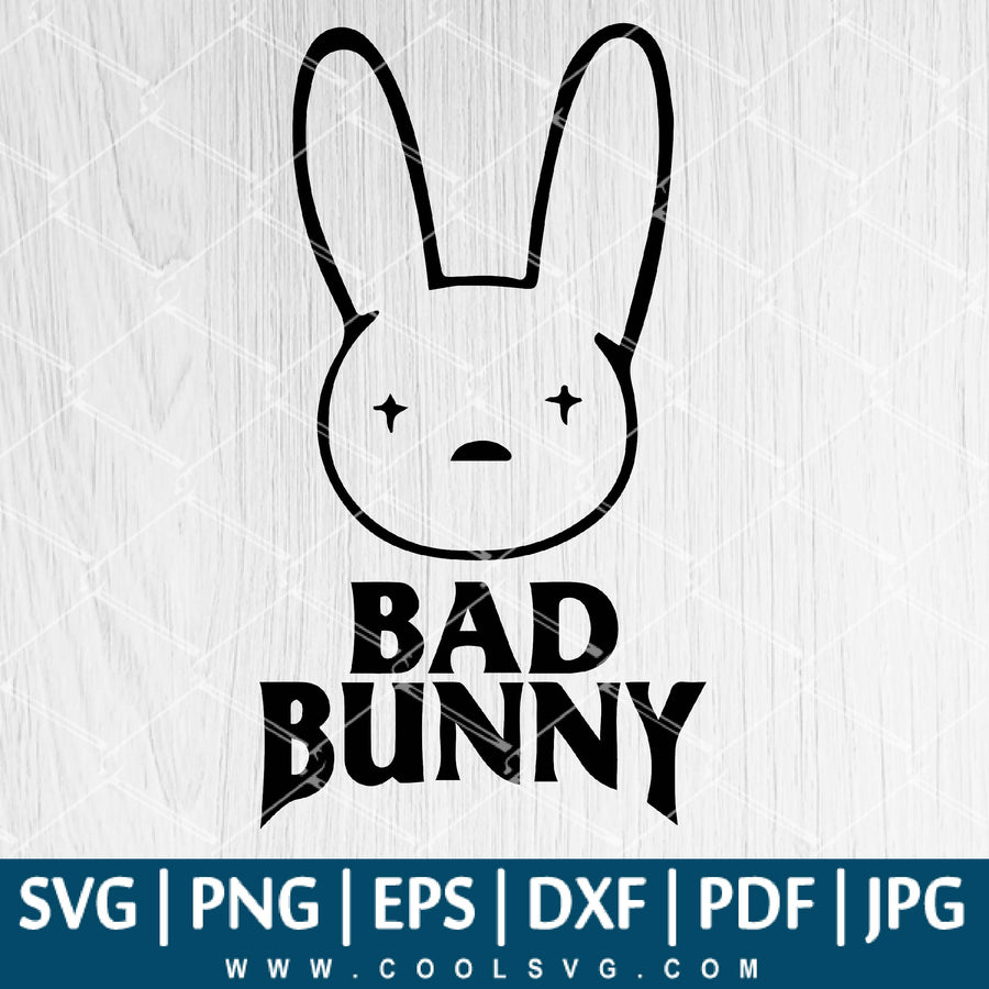 Bad Bunny Logo SVG - Bad Bunny SVG - El Conejo Malo SVG - CoolSvg