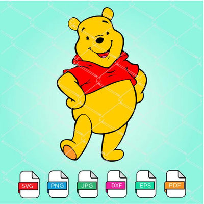Winnie The Pooh SVG - mysvg