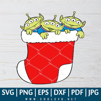Alien Christmas SVG - Merry Christmas SVG - Christmas SVG Funny - Christmas SVG