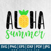 Aloha Summer SVG - Good Vibes SVG - Summer SVG - Pineapple SVG - CoolSvg