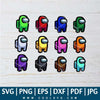 Among Us Bundle SVG - Among Us Character SVG - Among Us SVG - Among Us Video Game SVG - CoolSvg