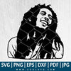 Bob Marley SVG - Bob Marley Vector - Bob Marley PNG - Reggae SVG - CoolSvg