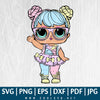 BonBon LOL Doll SVG - Lol doll PNG - LOL Surprise Doll SVG Cut File - Layered lol doll SVG - Lol doll SVG for Cricut - Lol Doll SVG - Cute Girl SVG