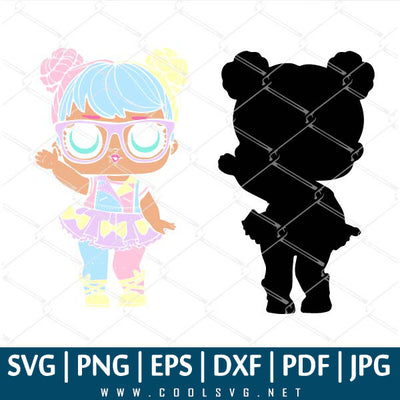 Lol doll SVG for Cricut - Lol Doll SVG - Cute Girl SVG