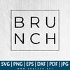 Brunch SVG - Mimosas SVG - Sunday Funday SVG - Funny day SVG - PNG EPS DXF File, Great for Cricut & Silhouette Cameo