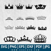 Crown SVG File - Crown Vector - Princess Crown SVG - King Crown SVG - Crown Clipart - Tiara SVG - Queen Crown SVG - Crown Silhouette - CoolSvg
