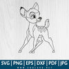 Bambi SVG PNG EPS DXF, Cute Deer SVG, Great for Sublimation, Cricut, Silhouette - CoolSvg