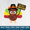 Cute Turkey SVG - My First Thanksgiving SVG - Turkey SVG File - Cute Turkey PNG - CoolSvg