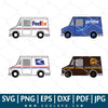 Delivery Trucks Bundle SVG - Delivery Truck Logo - Mailman Postal Workers SVG Bundle - Essential Workers Delivery SVG Bundle - CoolSvg