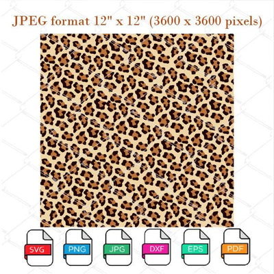 Cheetah print Svg Cut Files - Leopard print SVG- Leopard Print SVG - mysvg