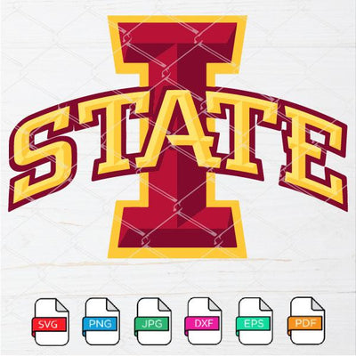 Iowa State Logo SVG - mysvg