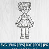 Gabby Gabby SVG PNG EPS DXF, Toy Story SVG, Great for Sublimation or Cricut & Silhouette - CoolSvg