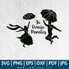 In Omnia Paratus SVG - girl with umbrella svg