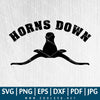 Horns Down SVG - Lion SVG - Texas Football Team SVG - Horns Down PNG