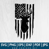 Hunting Distressed USA American Flag SVG, American Hunter - CoolSvg