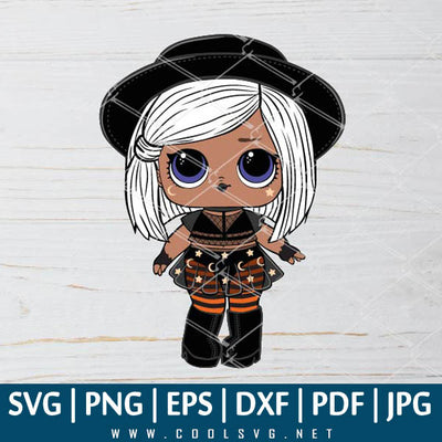 Layered Lol Doll SVG - Lol Surprise Cricut - LOL Surprise Doll SVG - Witchay Lol Doll - Witchay Lol Surprise Doll SVG - Great for Sublimation or Cricut - CoolSvg