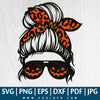 Leopard Mom Life SVG PNG EPS DXF - Momster Leopard SVG - Mom Life SVG - Great for Cricut & Silhouette - CoolSvg
