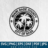 Miami Dade County City Of Bass SVG - Miami Dade County City Of Bass Vector - CoolSvg