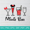 Minnie bar SVG | Minnie Mouse SVG | Wine SVG CoolSvg