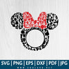 Minnie Mouse Monogram SVG PNG EPS DXF, Great for Sublimation, Cricut, Silhouette - CoolSvg