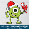 Monsters inc Mike Christmas SVG - Mike SVG - Mike and Sully Christmas SVG - Mike and Sully Monsters Inc Layered  SVG - Christmas SVG Cut File - Layered SVG