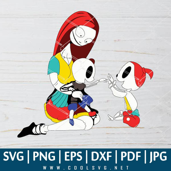 Mother of Nightmares SVG - The Nightmare Before Christmas Mother Of Nightmares Svg Png Eps Dxf - Great for Sublimation or Cricut
