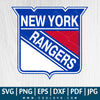 New York Rangers SVG - New York SVG - Rangers SVG - Great for Cricut & Silhouette Cameo - CoolSvg