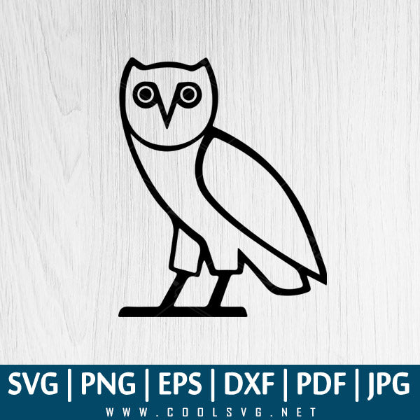 Owl SVG Clipart, Owl SVG, Owl Outline SVG, Simple Owl SVG, Love Owls SVG